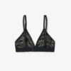 Bralette met logo en kant