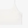 Bralette met logo en pointelle