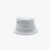 Buckethoed van badstof voor heren