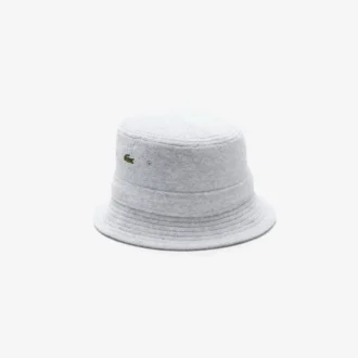 Buckethoed van badstof voor heren