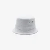 Buckethoed van badstof voor heren