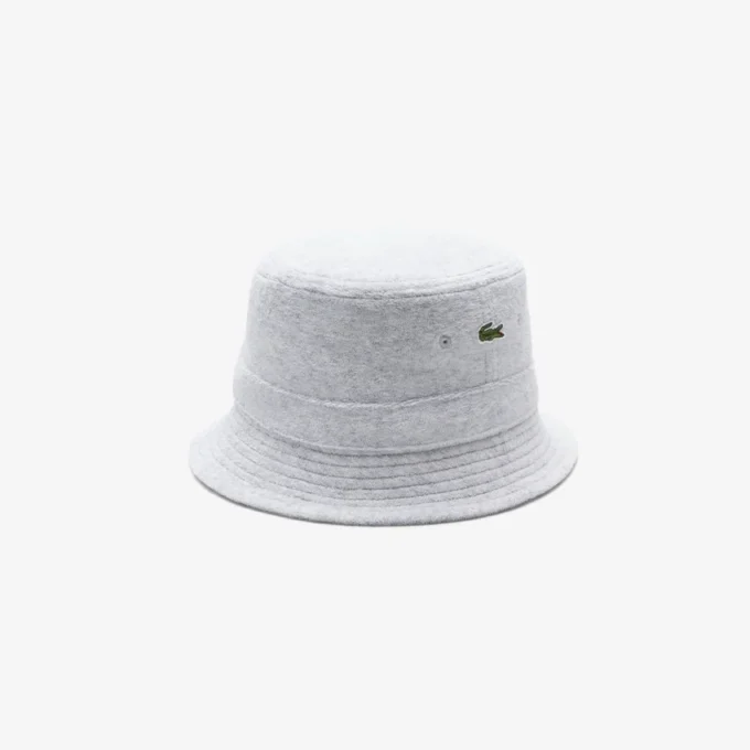 Buckethoed van badstof voor heren