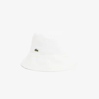 Buckethoed van katoentwill voor dames