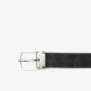 Cadeauset met gladde leren riem en gesp