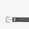 Cadeauset met gladde leren riem en gesp