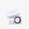 Cadeauset met gladde leren riem en gesp
