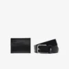 Cadeauset met leren riem en kaarthouder