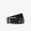 Cadeauset met leren riem en kaarthouder