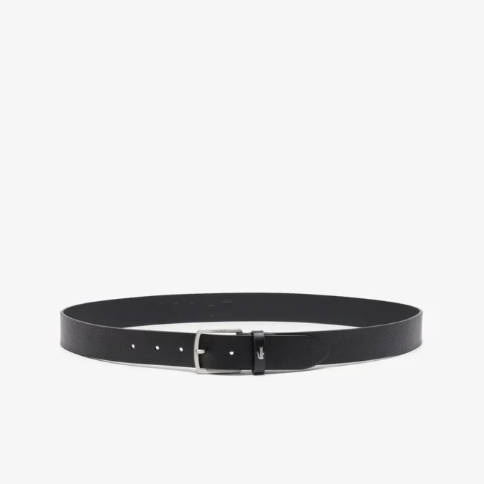 Cadeauset met leren riem en kaarthouder
