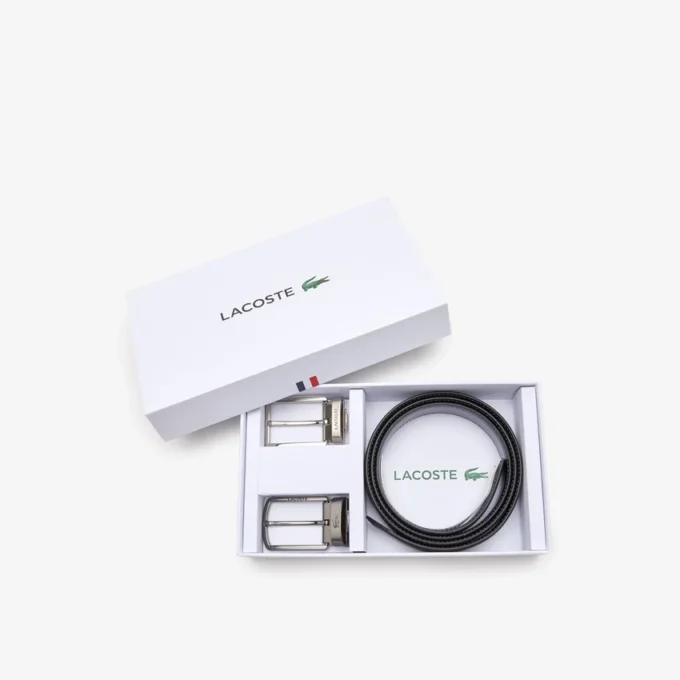 Cadeauset met riem met gesp met twee pinnen