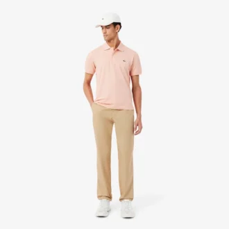 Chino-broek met normale pasvorm van katoen-twill
