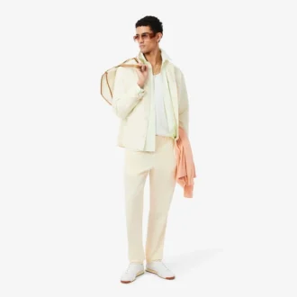 Chino-broek met normale pasvorm van katoen-twill