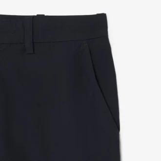Chino-broek met normale pasvorm van katoen-twill