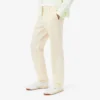 Chino-broek met normale pasvorm van katoen-twill