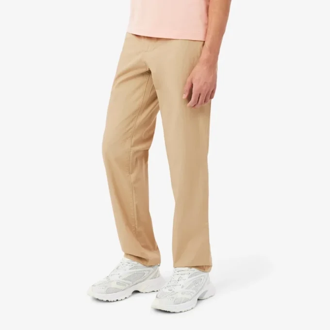 Chino-broek met normale pasvorm van katoen-twill