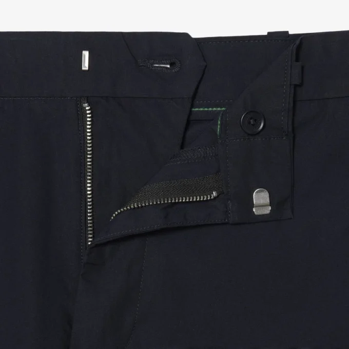 Chino-broek met normale pasvorm van katoen-twill