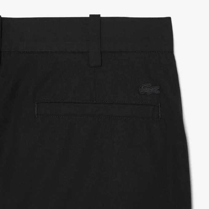 Chino-broek met normale pasvorm van katoen-twill