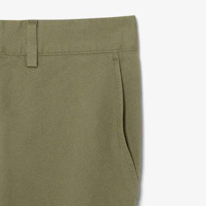 Chino-broek van katoen met normale pasvorm