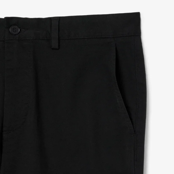 Chino-broek van katoen met normale pasvorm