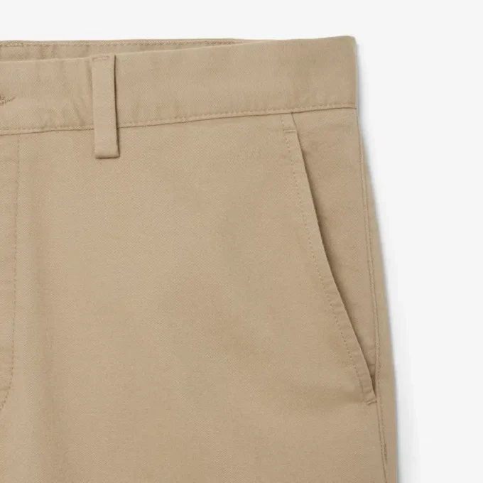 Chino-broek van katoen met normale pasvorm