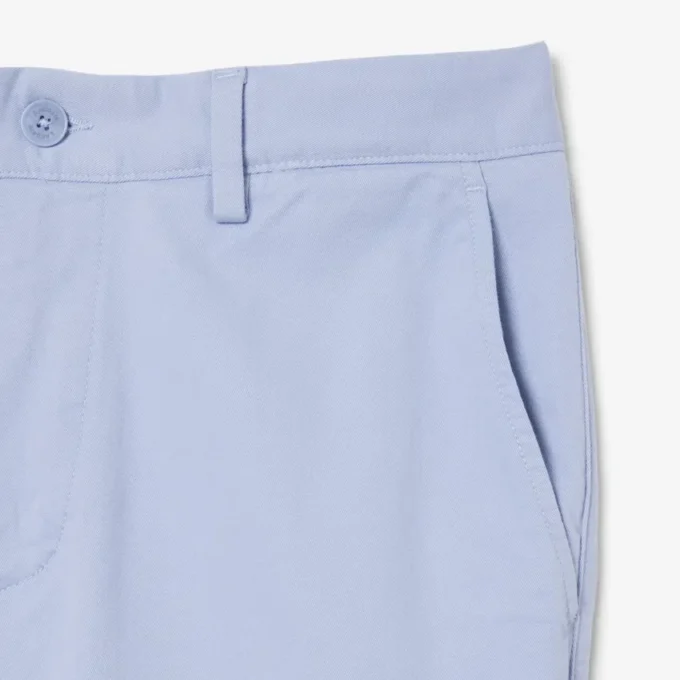 Chino-broek van katoen met normale pasvorm