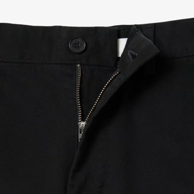 Chino-broek van katoen met normale pasvorm