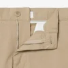 Chino-broek van katoen met normale pasvorm