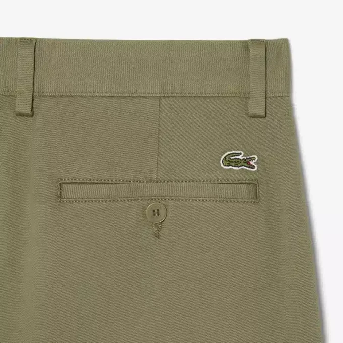 Chino-broek van katoen met normale pasvorm