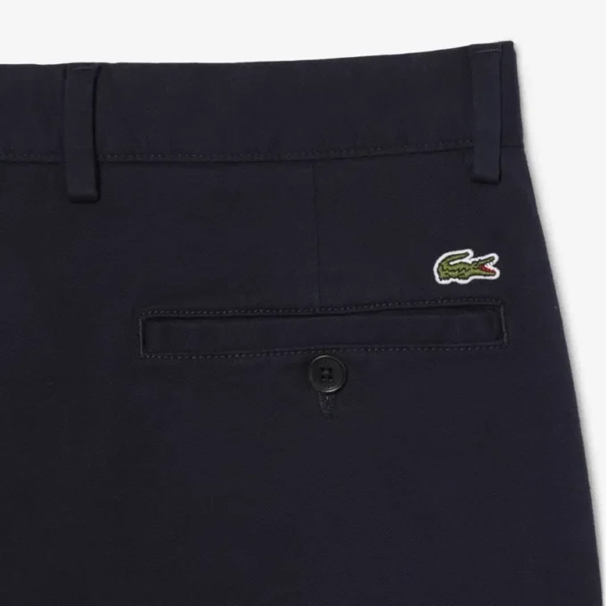 Chino-broek van katoen met normale pasvorm