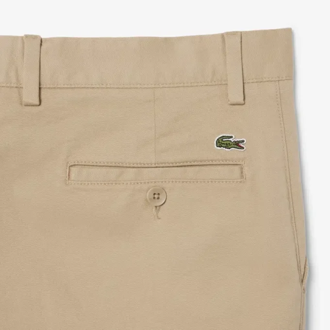 Chino-broek van katoen met normale pasvorm