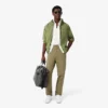 Chino-broek van katoen twill met normale pasvorm