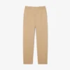 Chino-broek van katoen twill met normale pasvorm