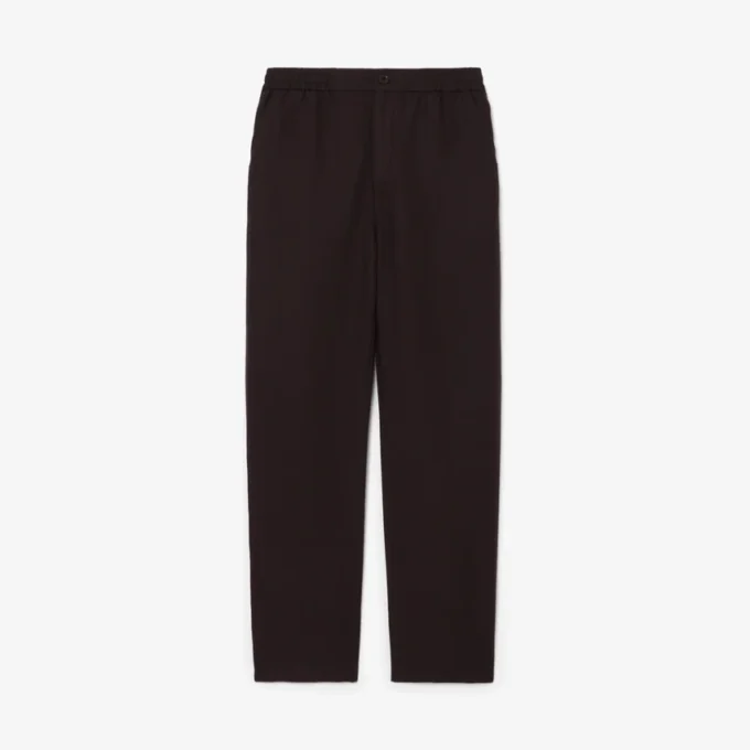 Chino-broek van linnen met normale pasvorm