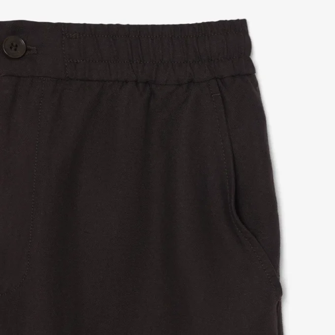 Chino-broek van linnen met normale pasvorm