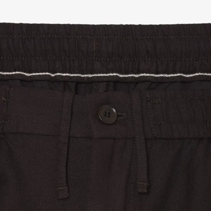 Chino-broek van linnen met normale pasvorm