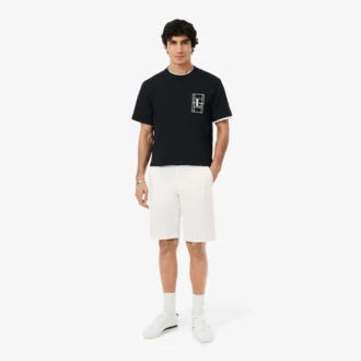 Chino-short van stretch-twill