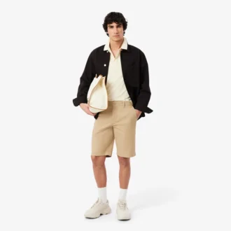 Chino-short van stretch-twill