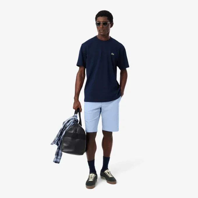 Chino-short van stretch-twill