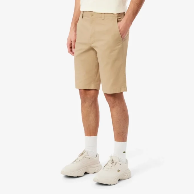 Chino-short van stretch-twill