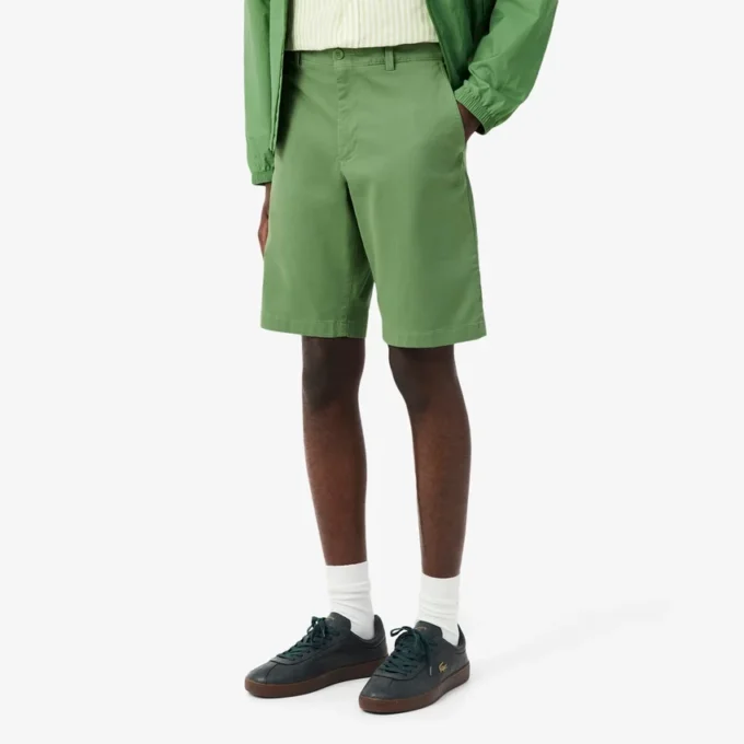 Chino-short van stretch-twill