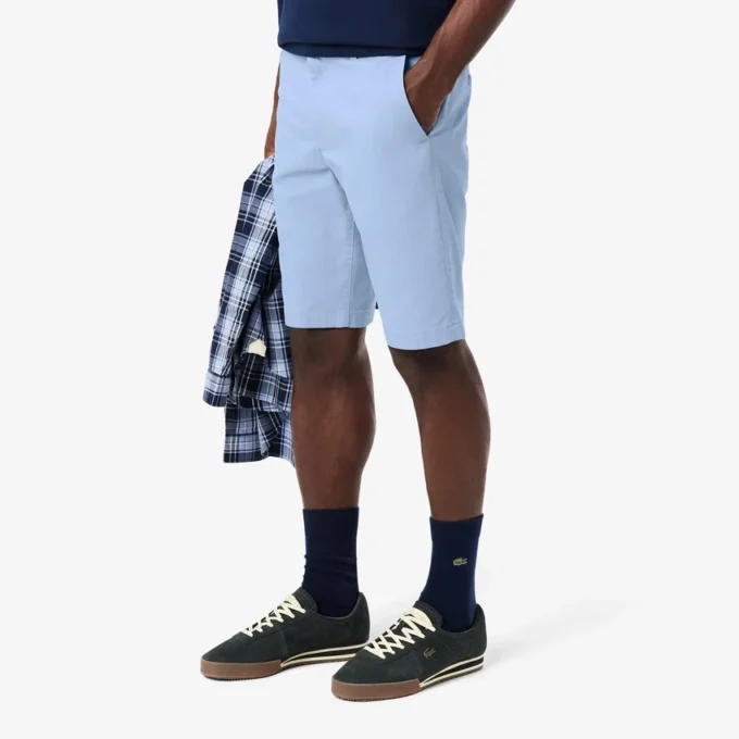 Chino-short van stretch-twill