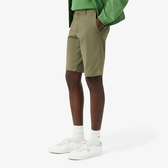 Chino-short van stretch-twill