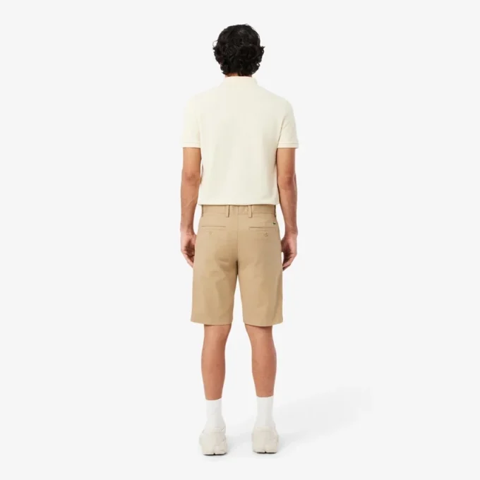 Chino-short van stretch-twill