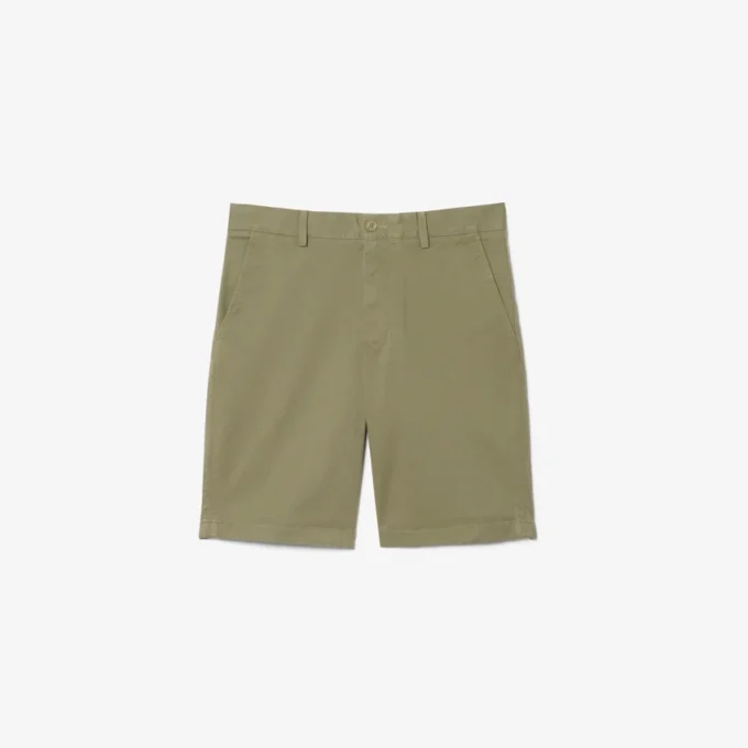Chino-short van stretch-twill