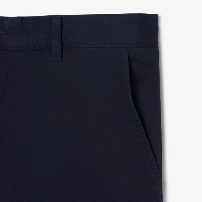 Chino-short van stretch-twill