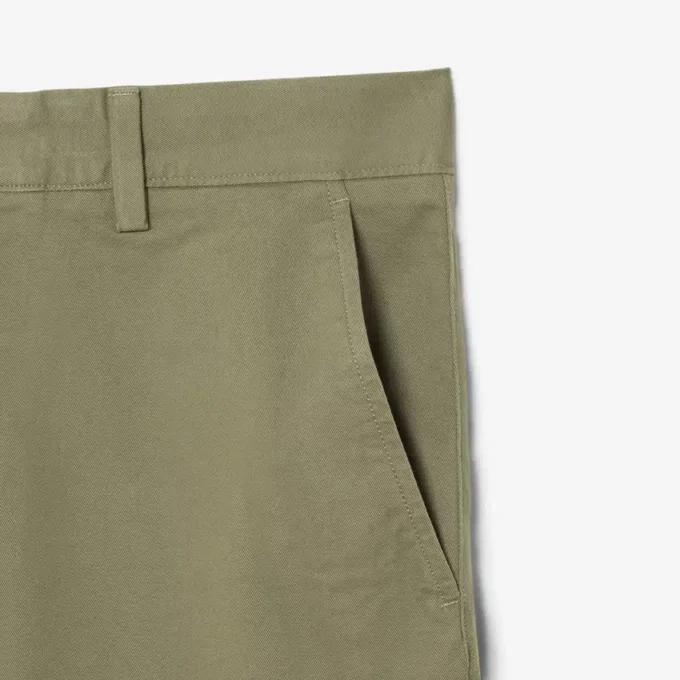 Chino-short van stretch-twill