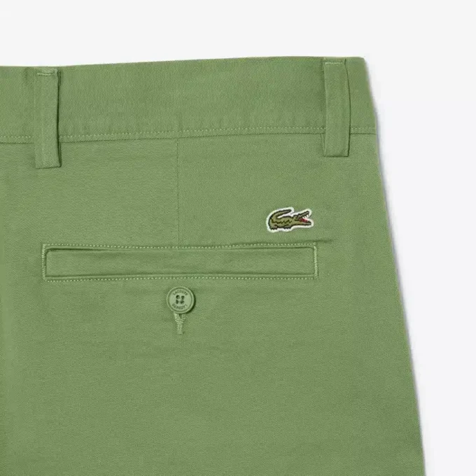 Chino-short van stretch-twill