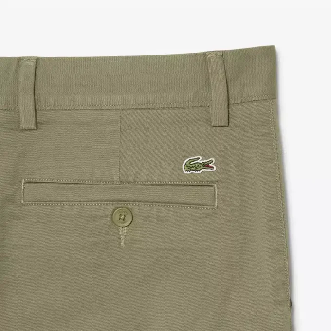 Chino-short van stretch-twill
