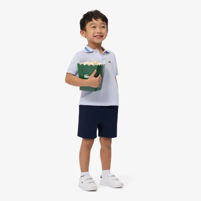 Chino-short van stretchkatoentwill
