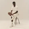 Classic Fit Bouclé-gebreide Polo